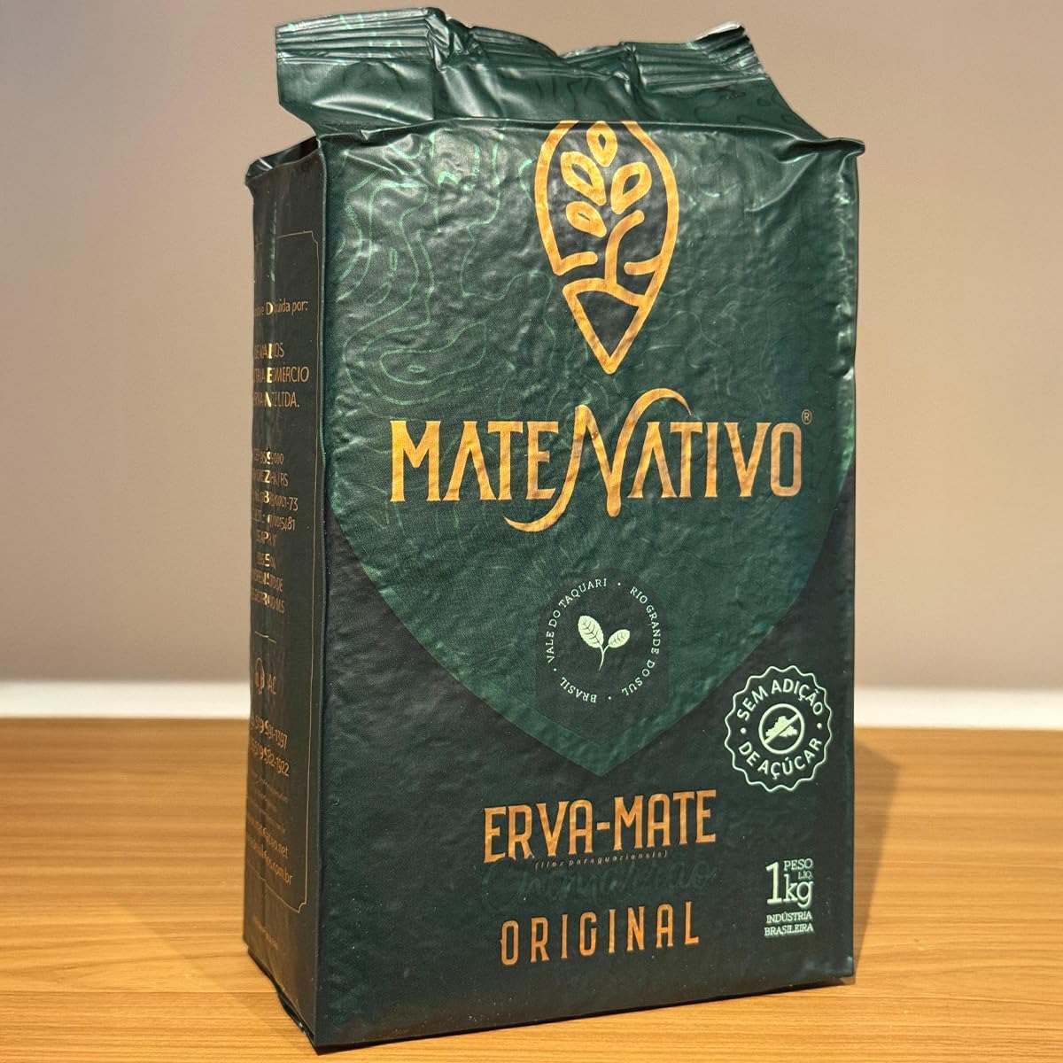 Embalagem real Erva-Mate Matenativo Original 1 kg